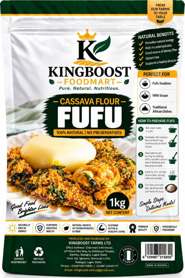Cassava Fufu